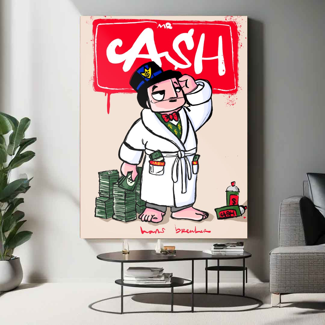 Morning routine. Mr Cash