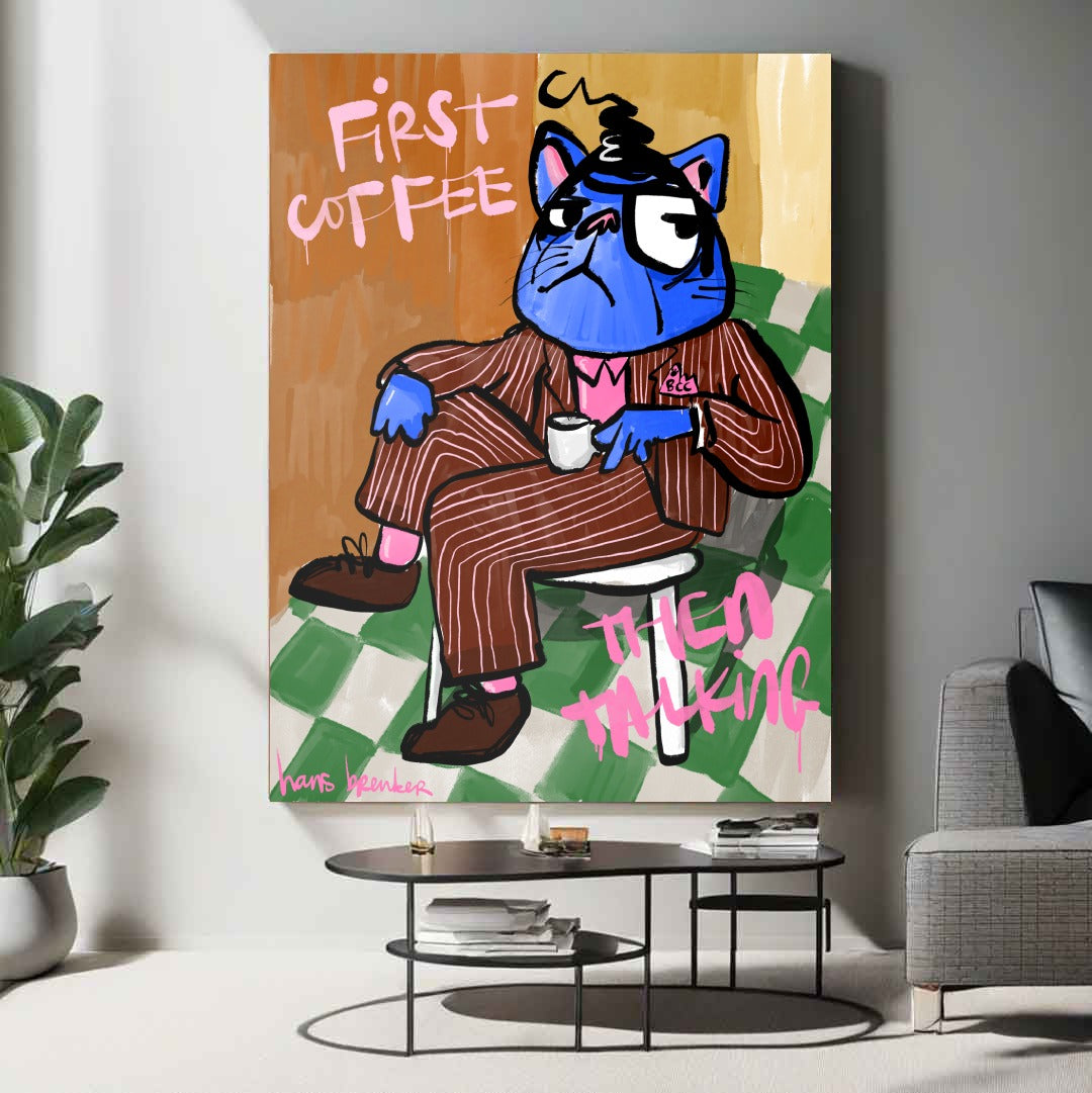 Erst Kaffee, dann Gespräch