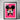 Pinkmickey verf op karton 50 x 70 cm.