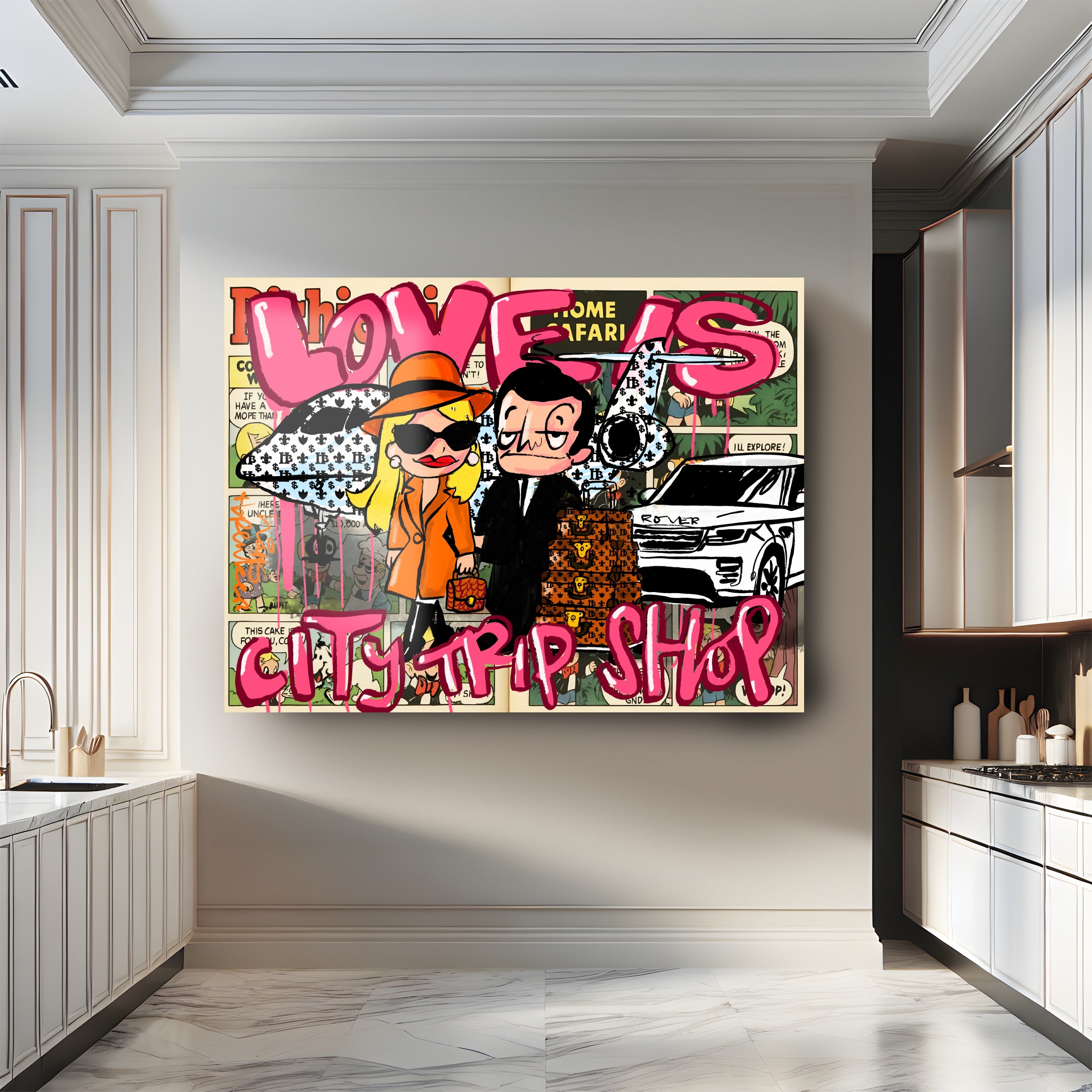 Lovers city trip shop