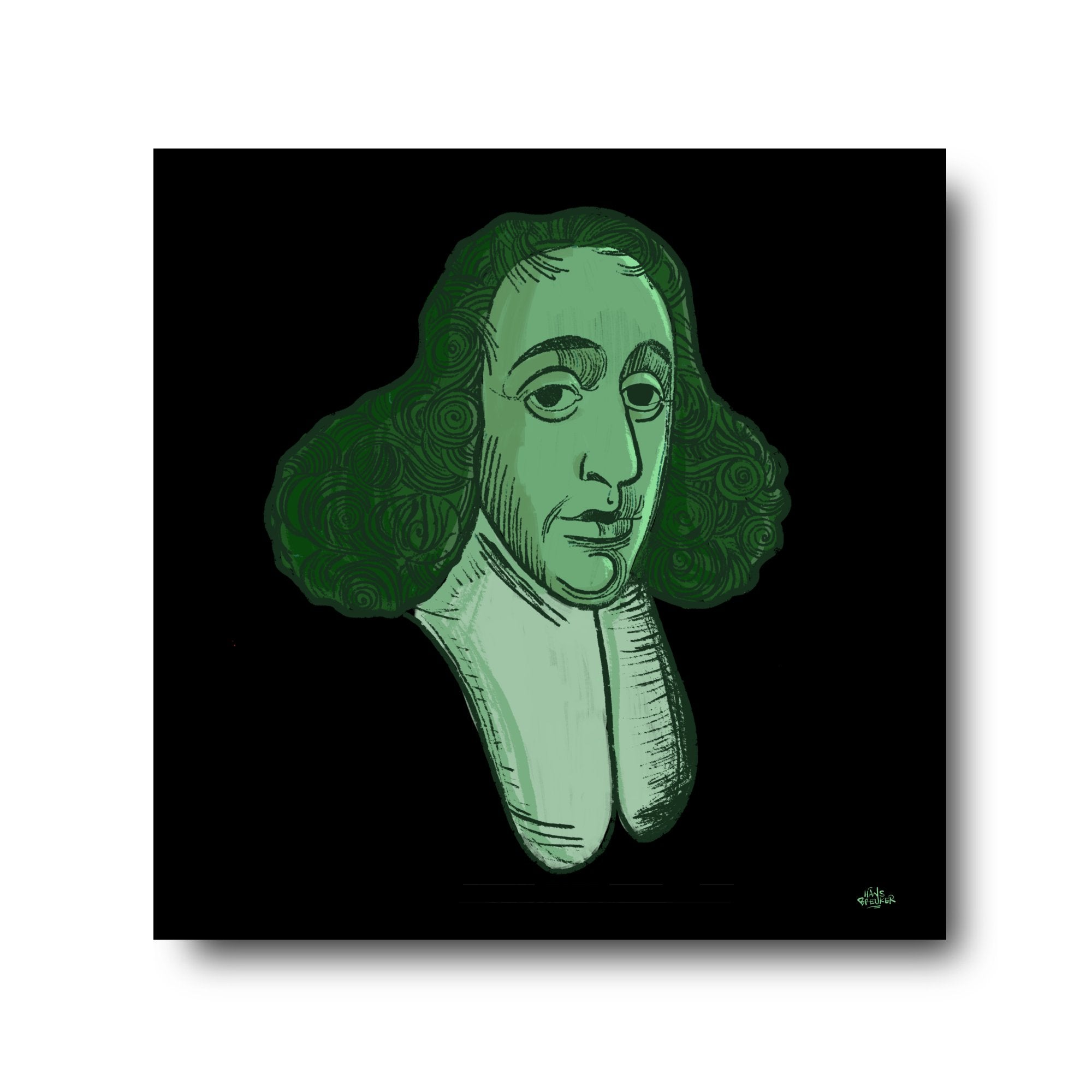 Spinoza 1000 gulden kunst