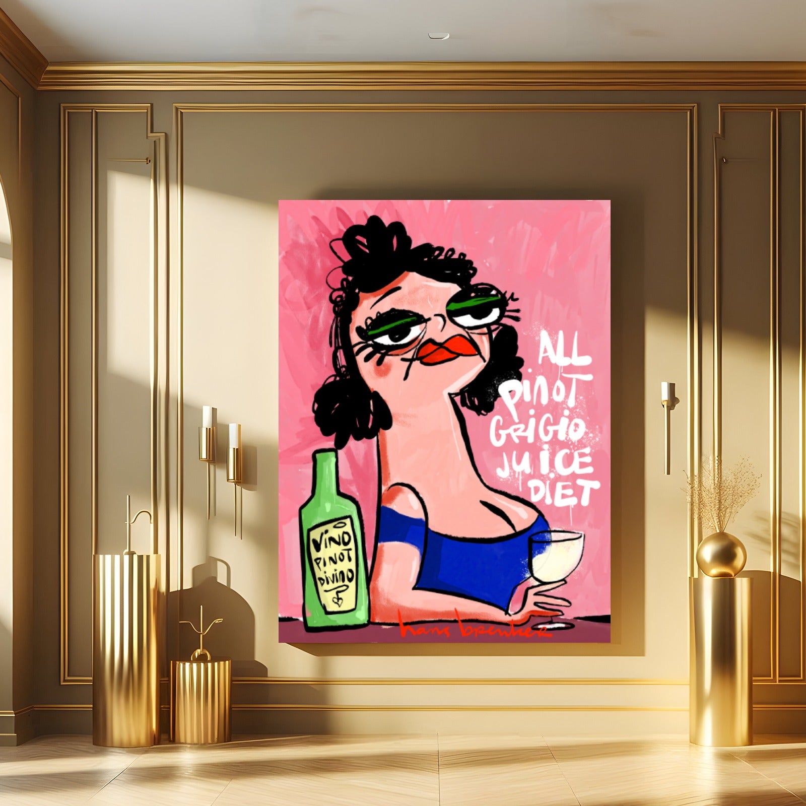 Juice diet pinot grigio