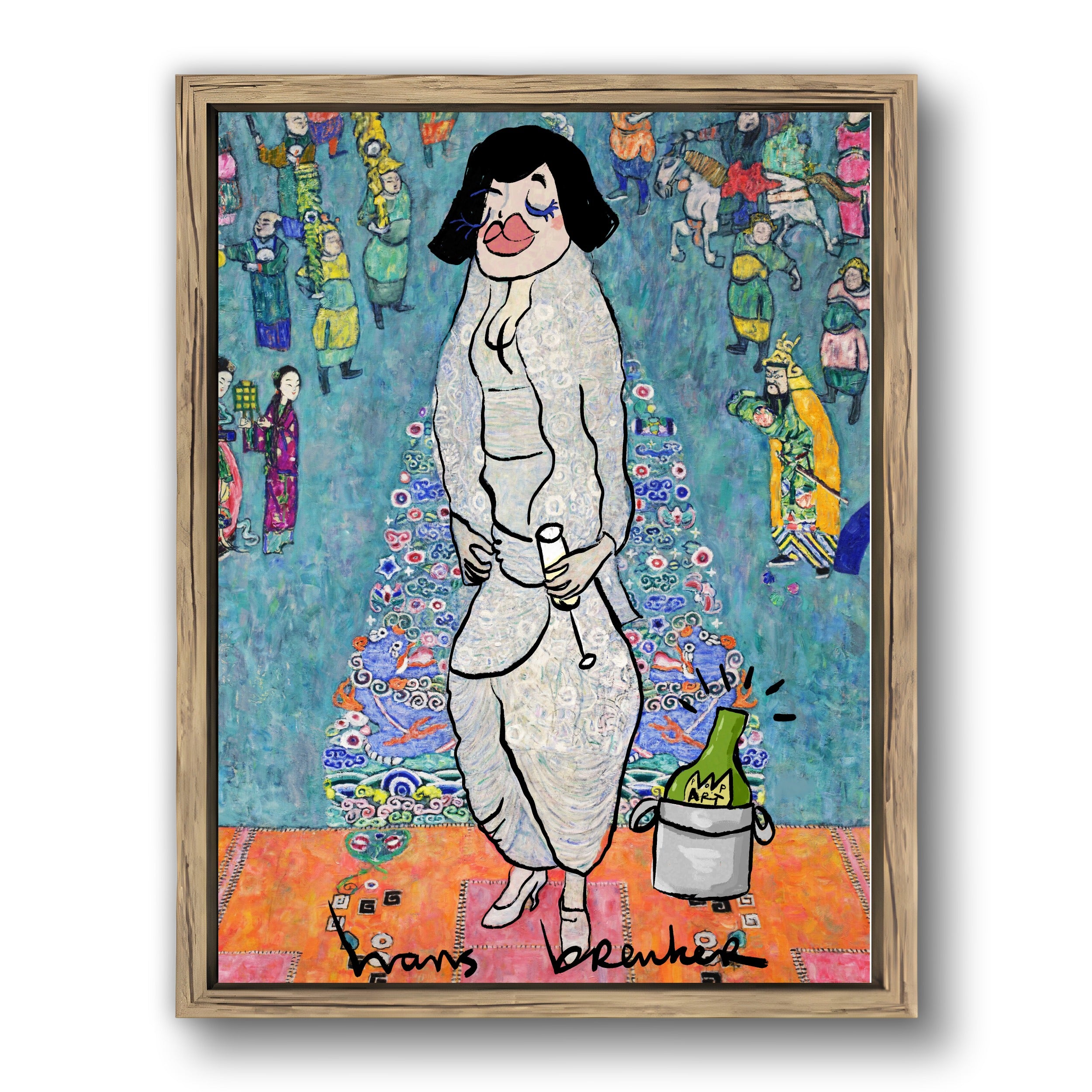 Portrait of a portrait of Elisabeth Lederer