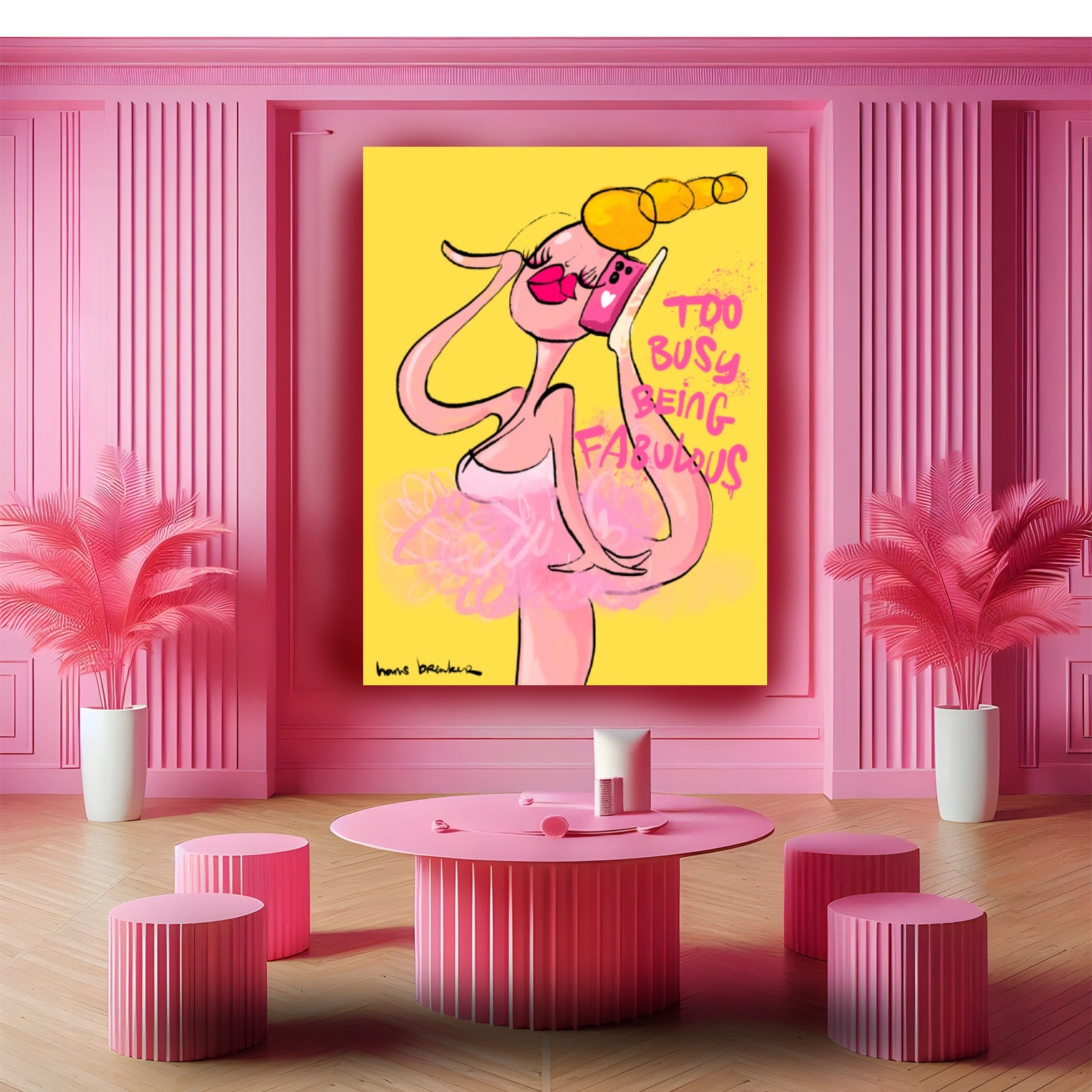 Too busy being fabulous