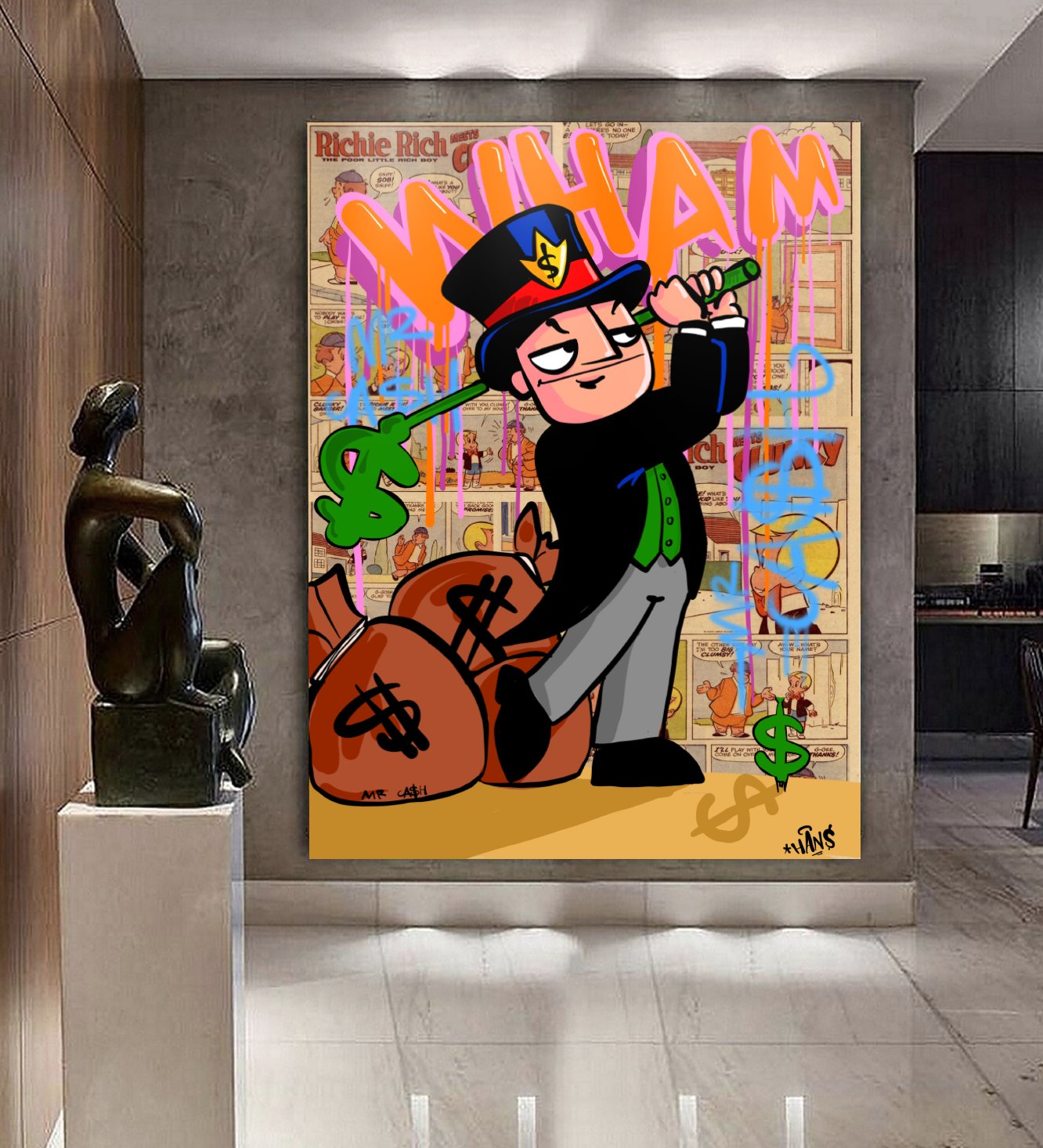 WHAM. Mr Cash golf.
