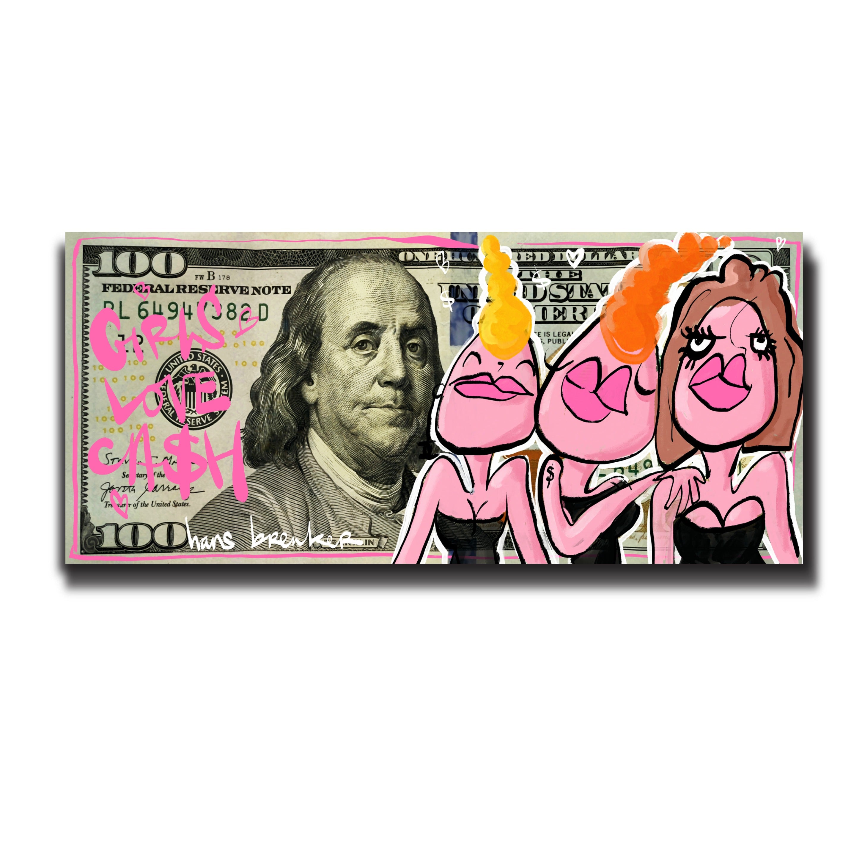 Girls love cash