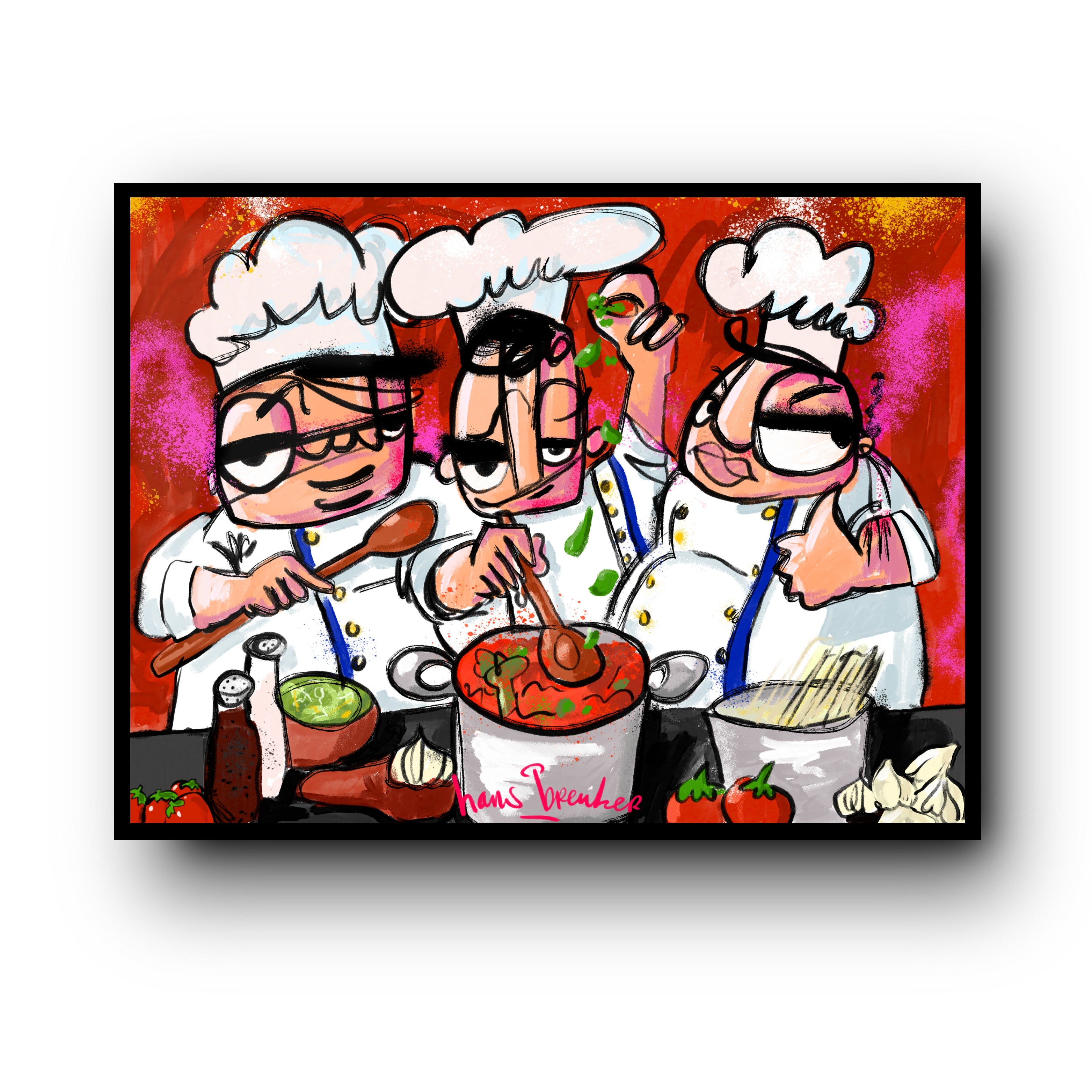 Crazy soup chefs