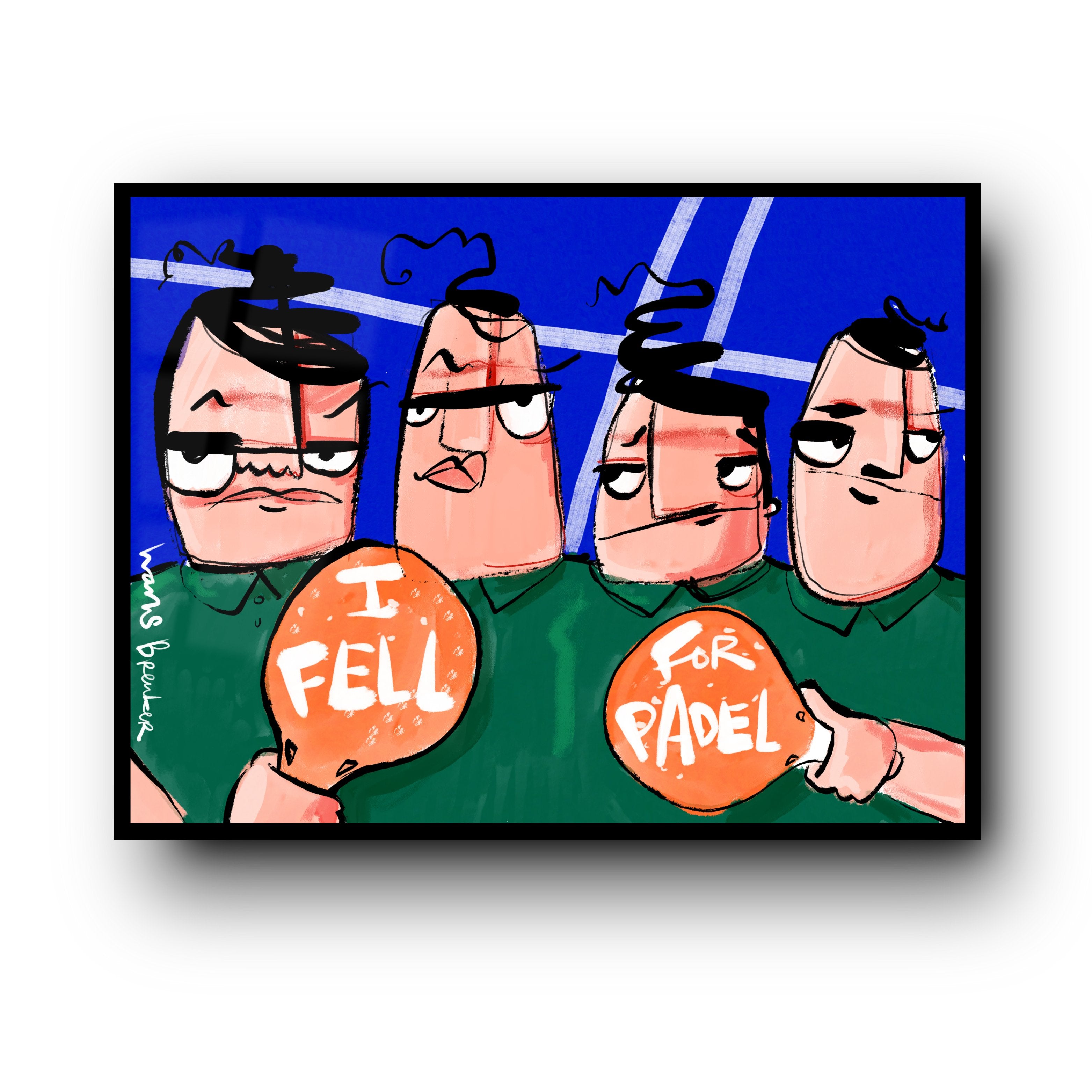 We fell for padel