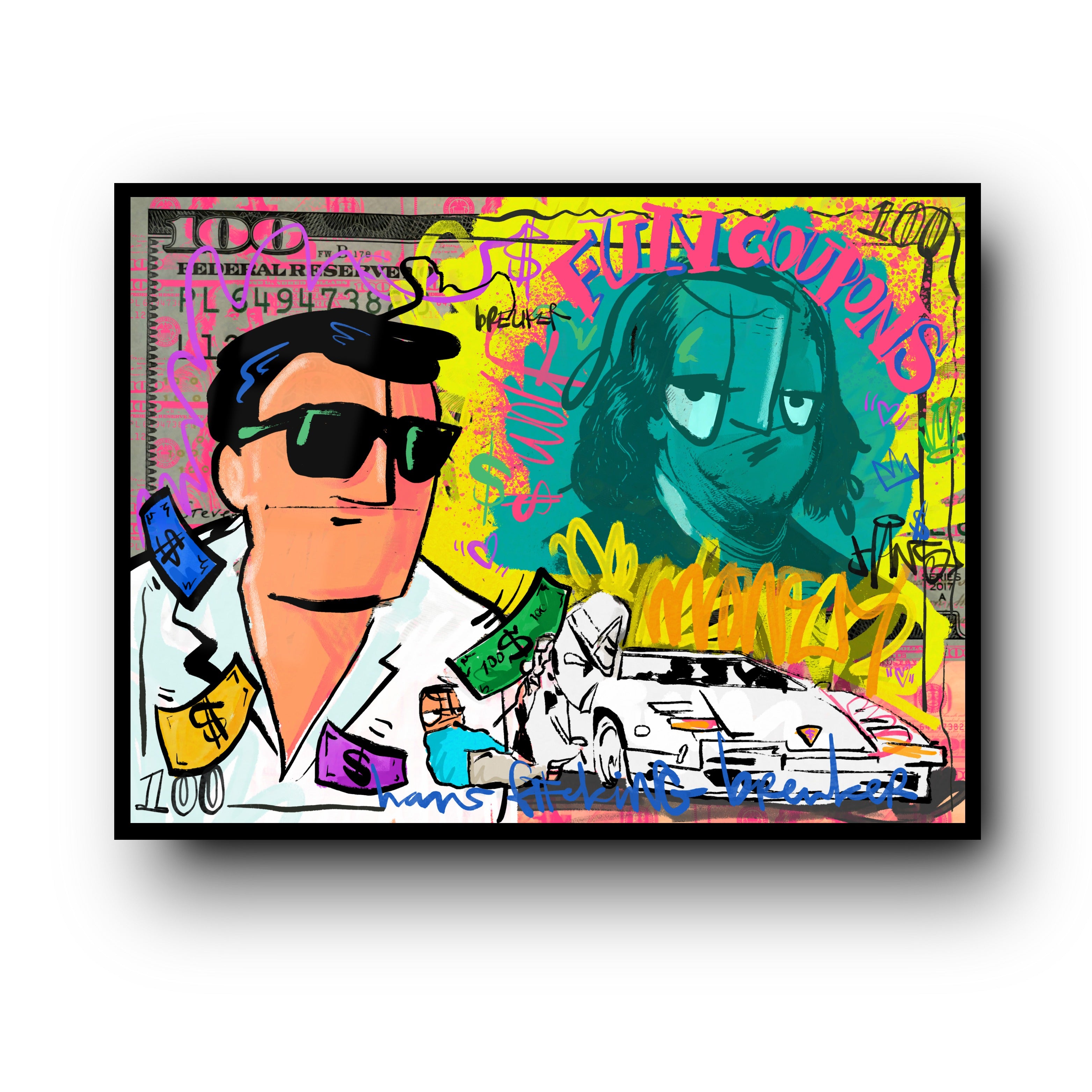 Wall Street-Spaß-Coupons