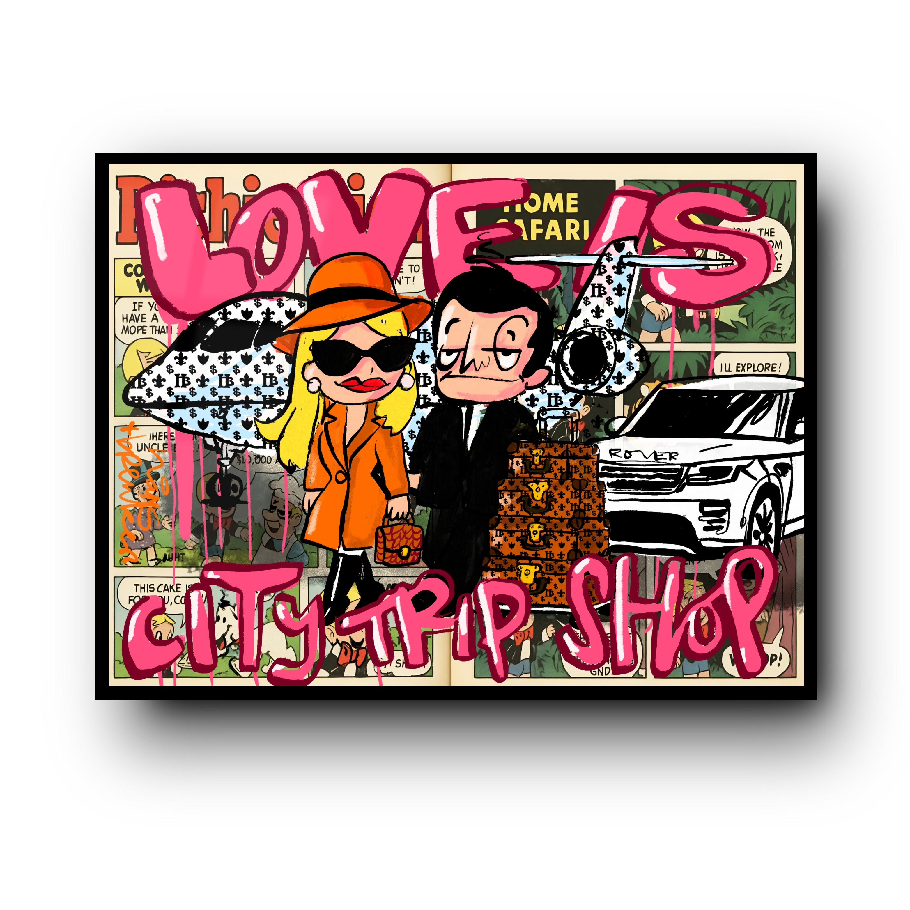 Lovers city trip shop