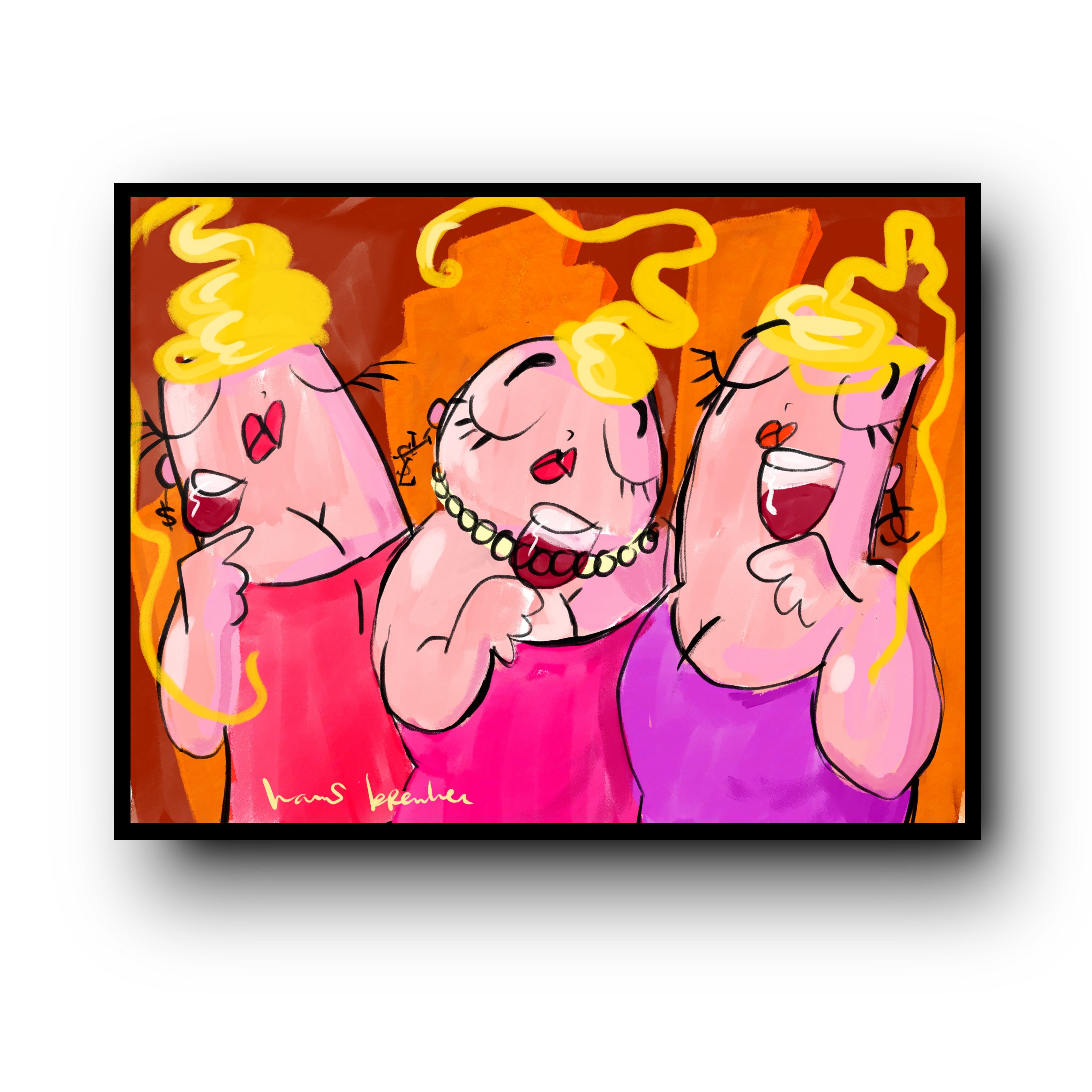 Snobby Wine Club Divas
