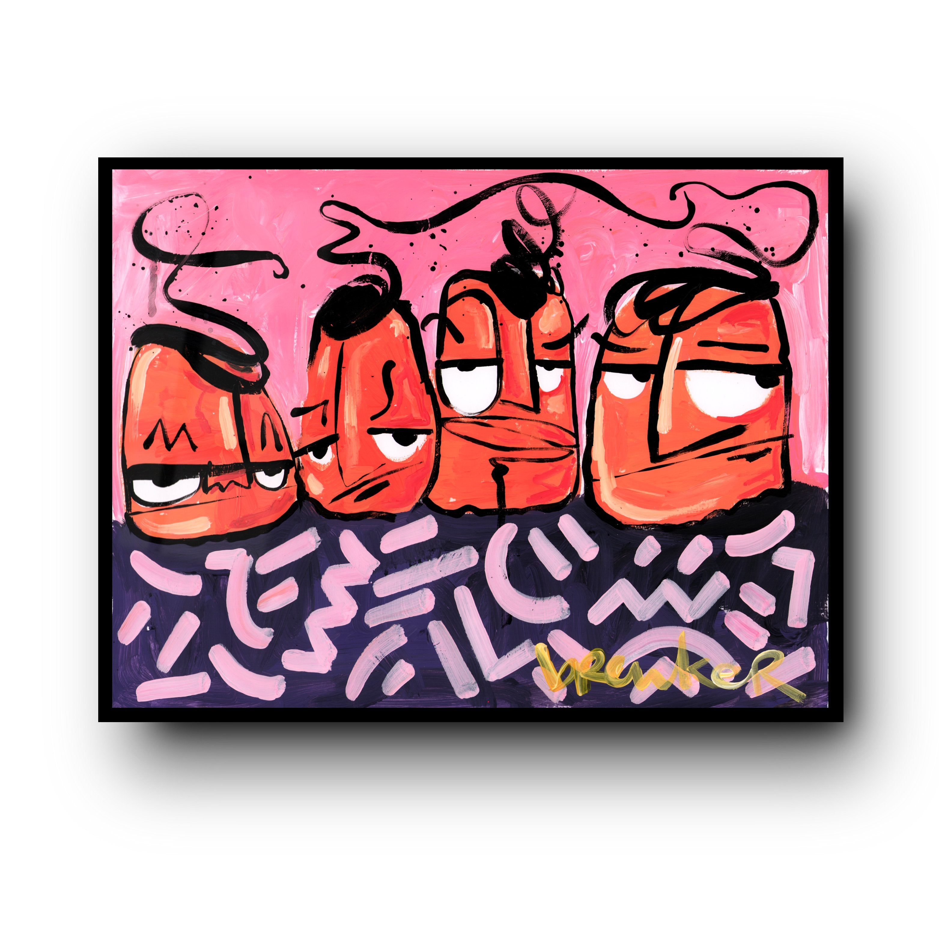 Street Signs (Painting Print