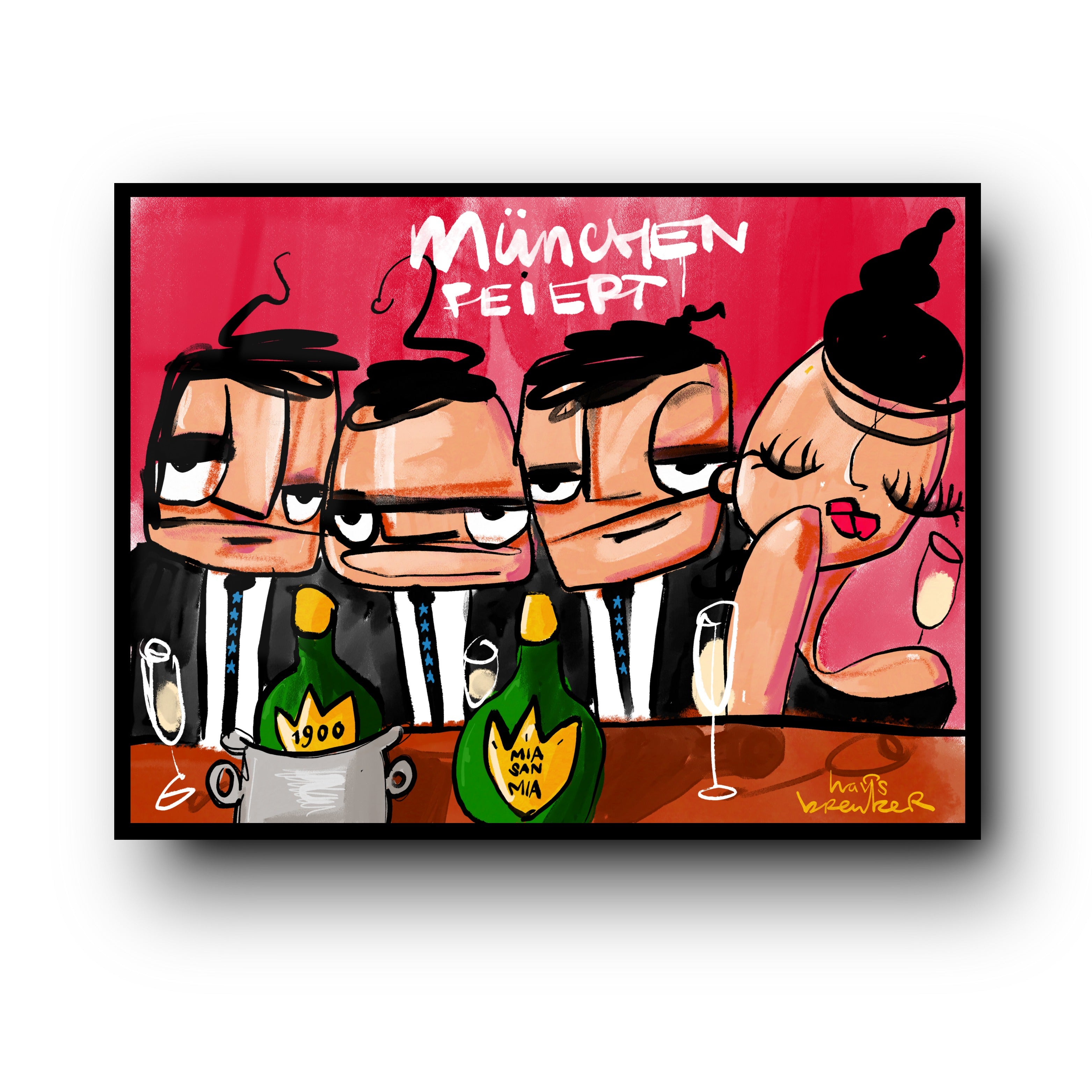 Munchen feiert