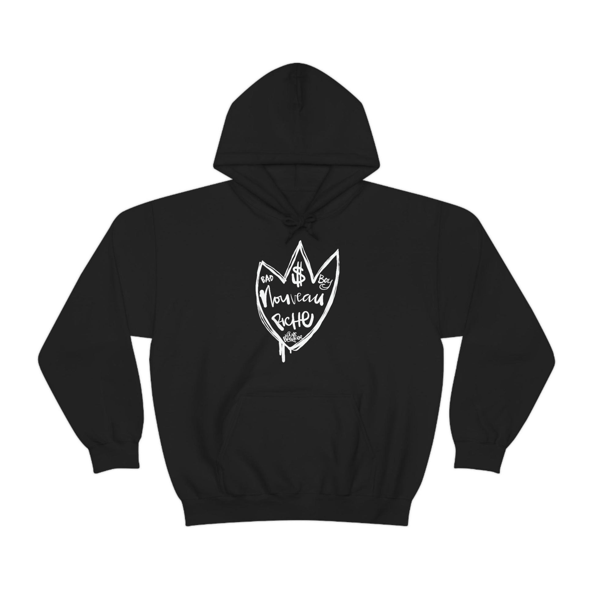 Noveau Riche: Le Bad Boy club hoodie by Hans Breuker - Hans Breuker