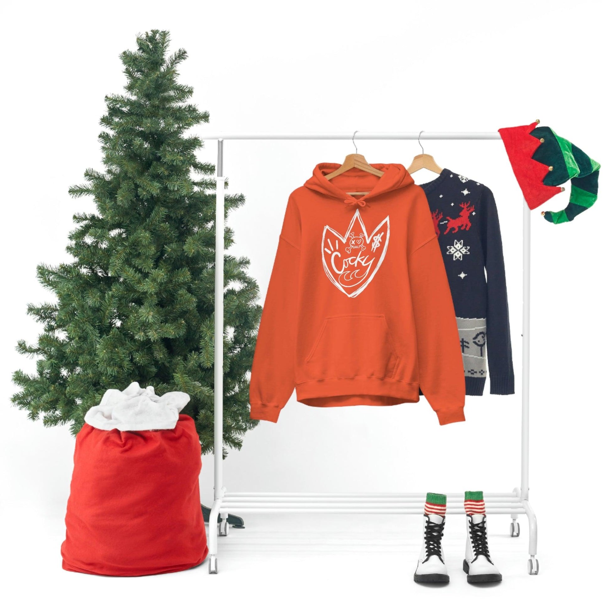 Cocky hoodie door Hans Breuker - Hans Breuker