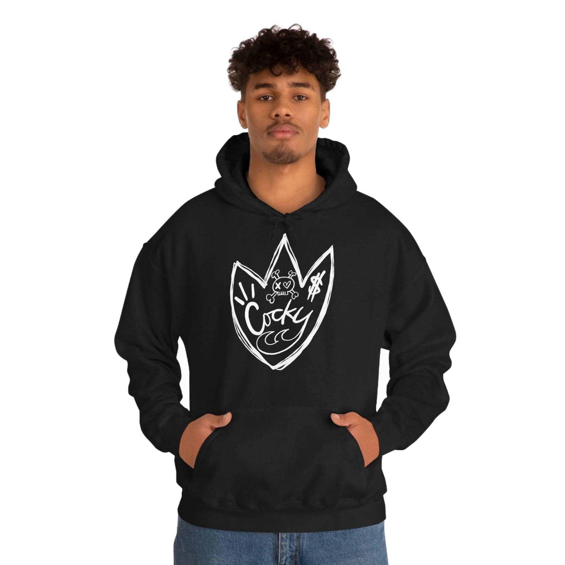 Cocky hoodie door Hans Breuker - Hans Breuker