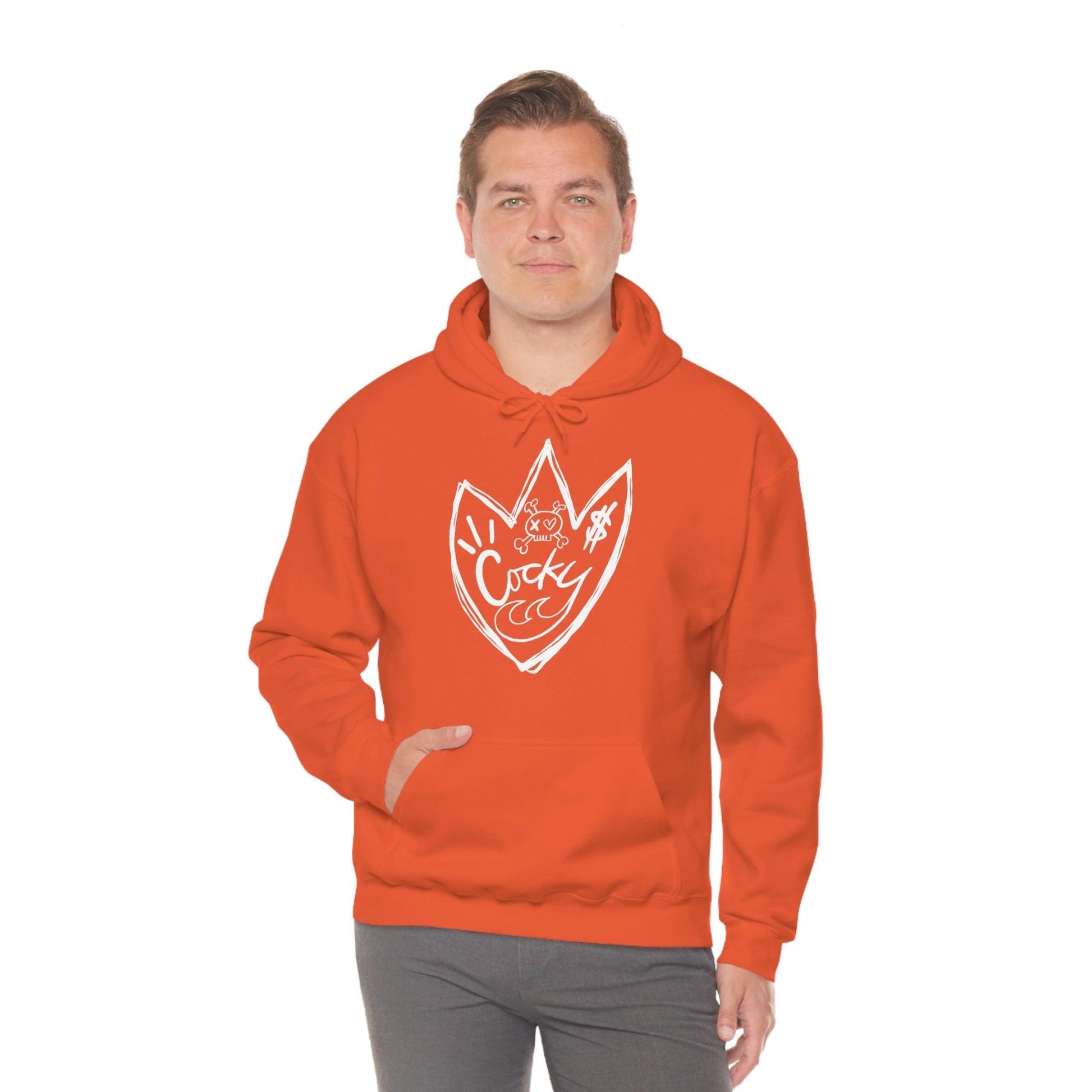 Cocky hoodie door Hans Breuker - Hans Breuker