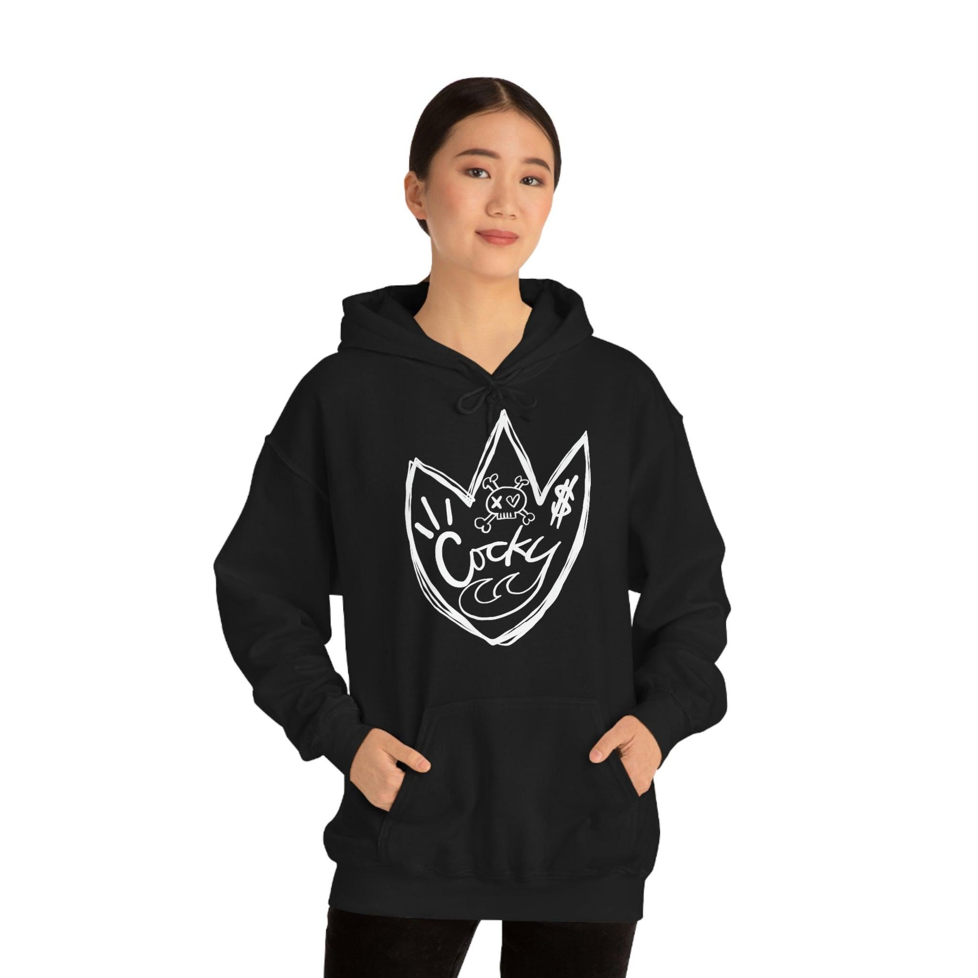 Cocky hoodie door Hans Breuker - Hans Breuker