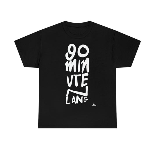 90 minuten lang witte handgeschreven letters. Ajax Amsterdam fan t-shirt. Beschikbaar in alle maten en kleuren. - Hans Breuker