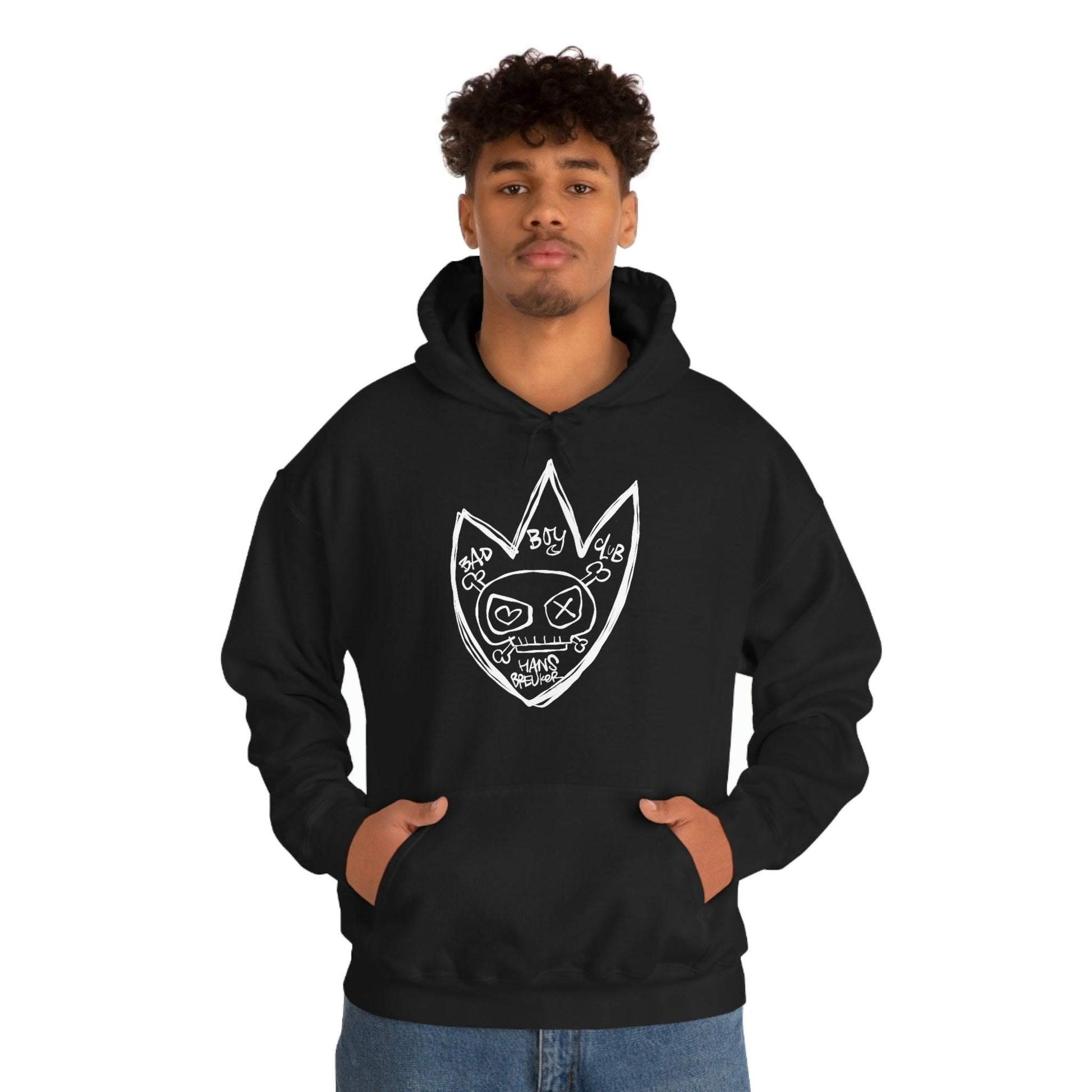Pirate Le Bad Boy Club hoodie by Hans Breuker - Hans Breuker