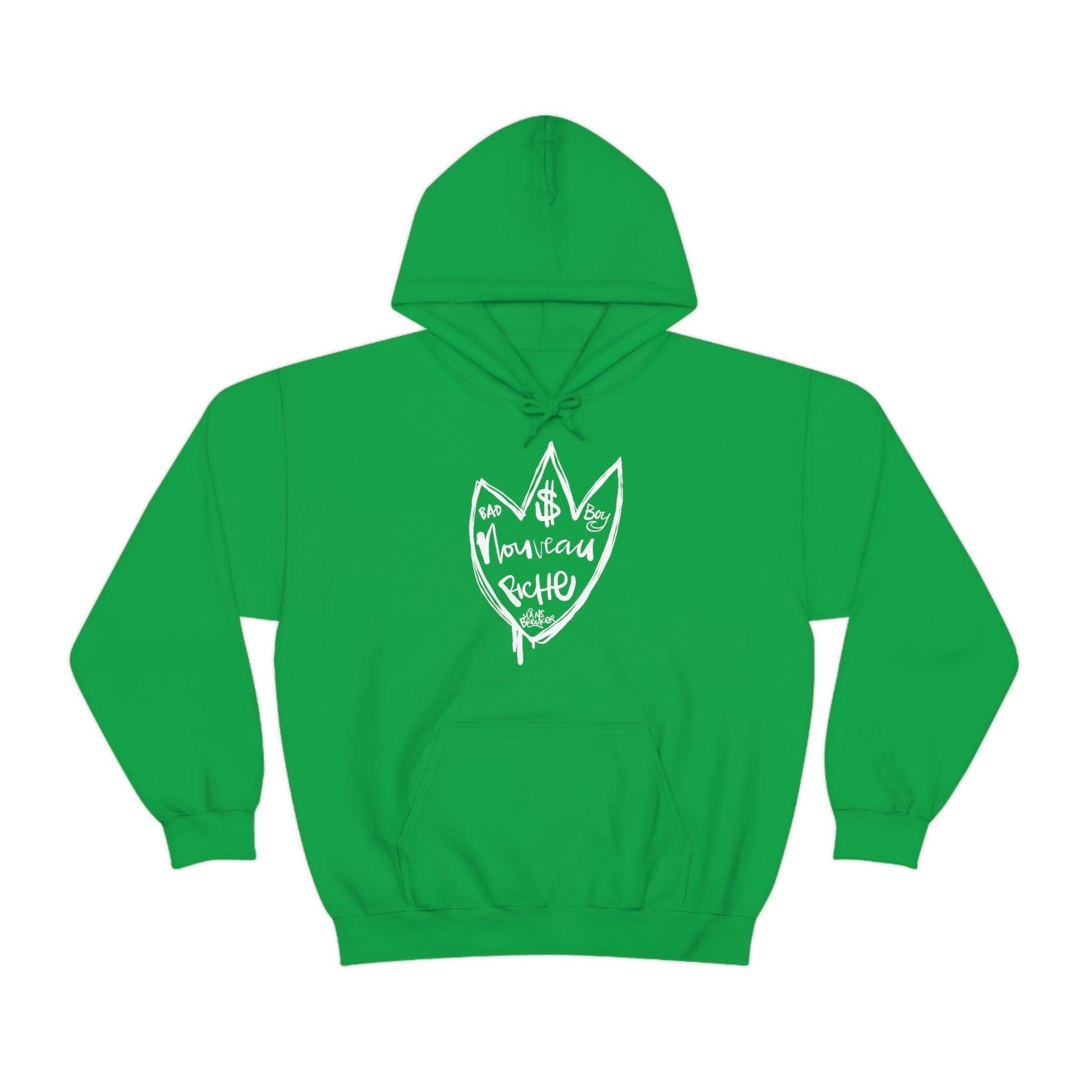 Noveau Riche: Le Bad Boy club hoodie by Hans Breuker - Hans Breuker