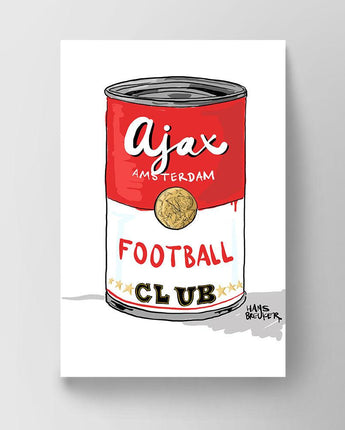 Ajax Campbell soup - Hans Breuker
