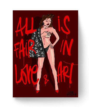 All is fair in love & art - Hans Breuker