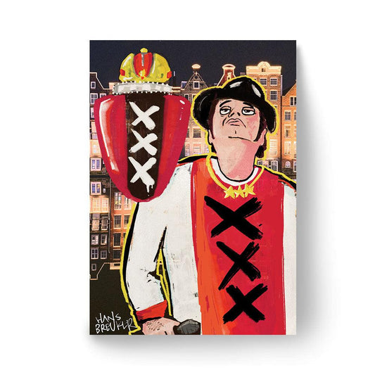 Hazes on Amsterdam background - Hans Breuker