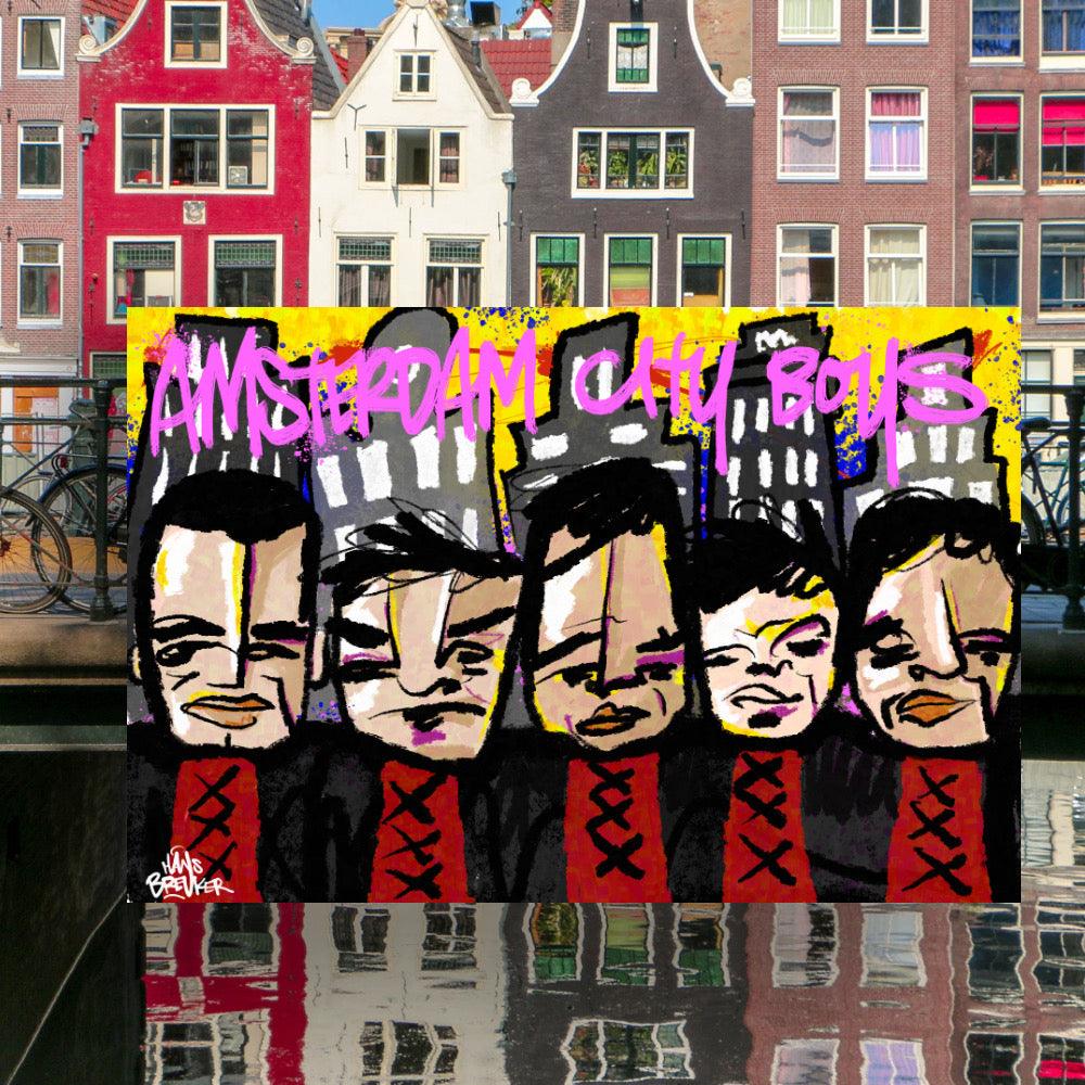 Amsterdam city boys - Hans Breuker