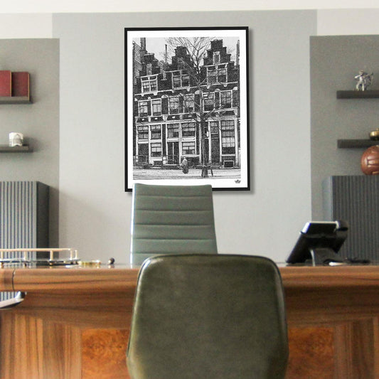 Amsterdam in lines - Hans Breuker