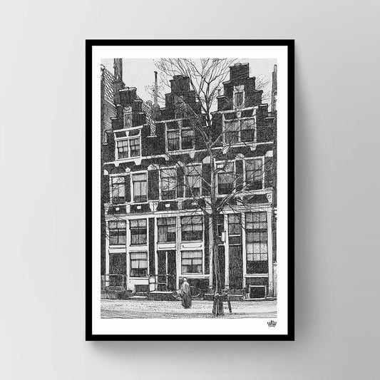 Amsterdam in lines - Hans Breuker