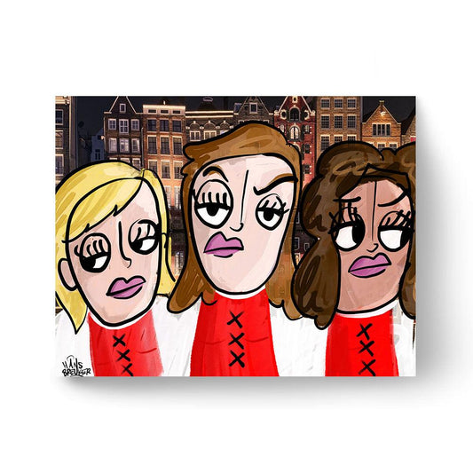 Amsterdam ladies - Hans Breuker