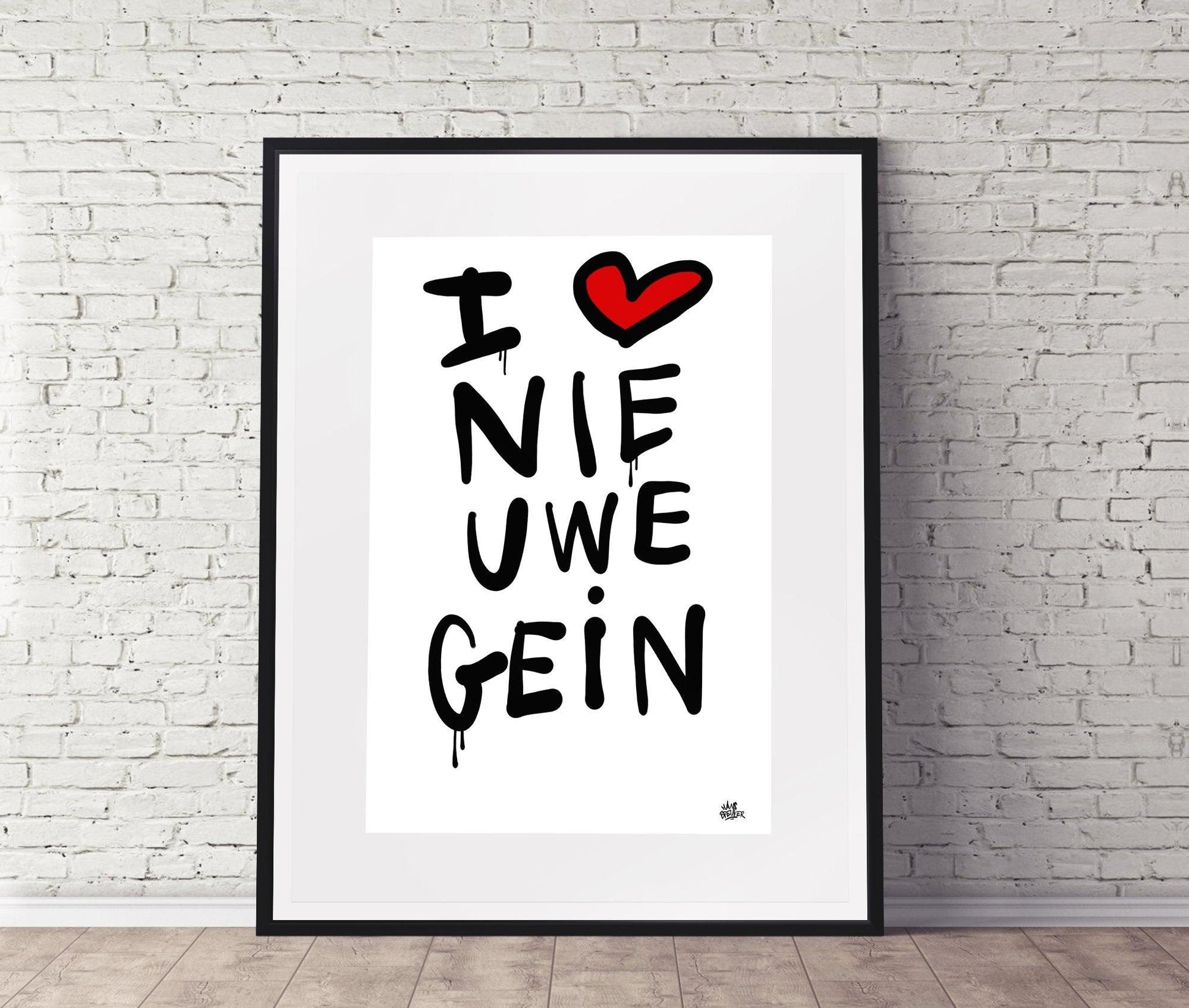 Poster Nieuwegein - Hans Breuker