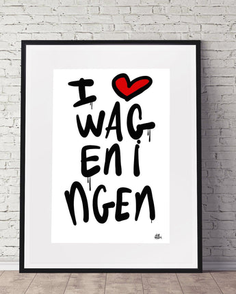 Poster Wageningen - Hans Breuker