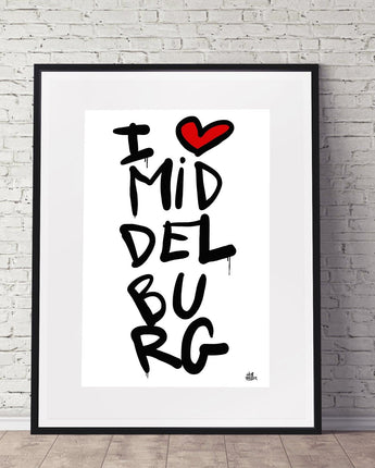 Poster Middelburg - Hans Breuker