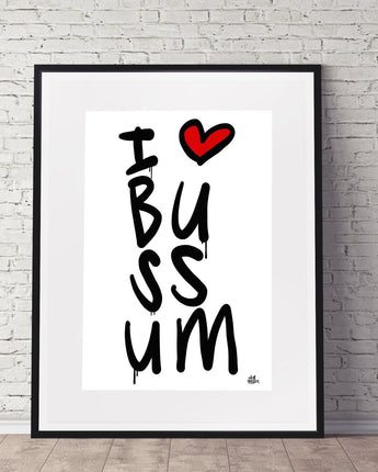 Poster Bussum - Hans Breuker