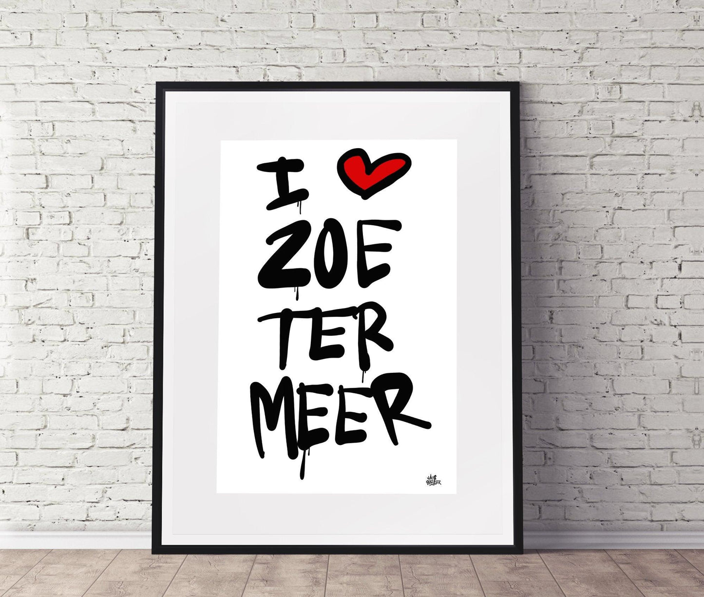 Poster Zoetermeer - Hans Breuker