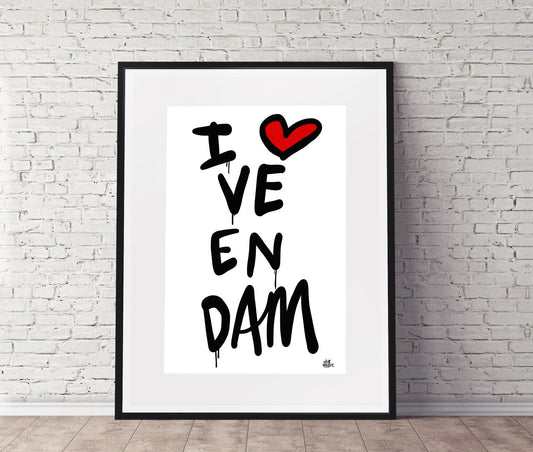 Poster Veendam - Hans Breuker