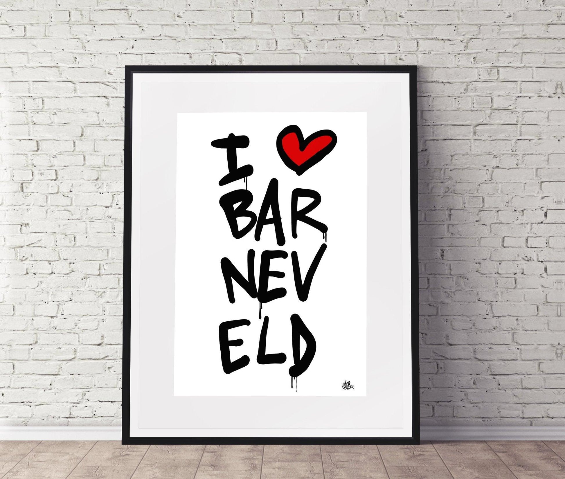Poster Barneveld - Hans Breuker