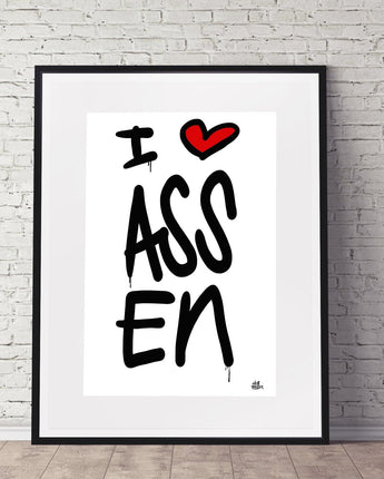 Poster Assen - Hans Breuker