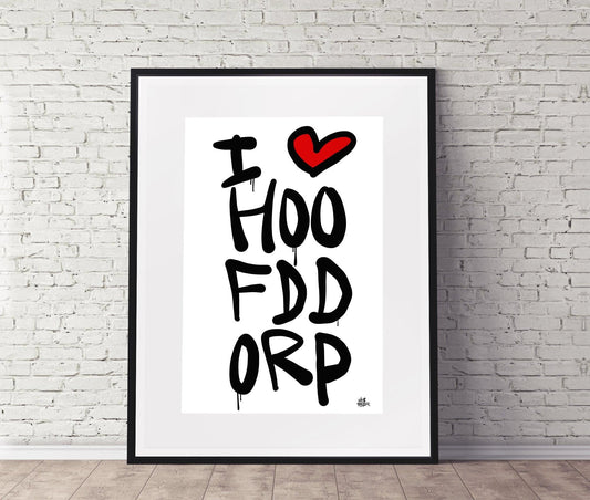 Poster Hoofddorp - Hans Breuker
