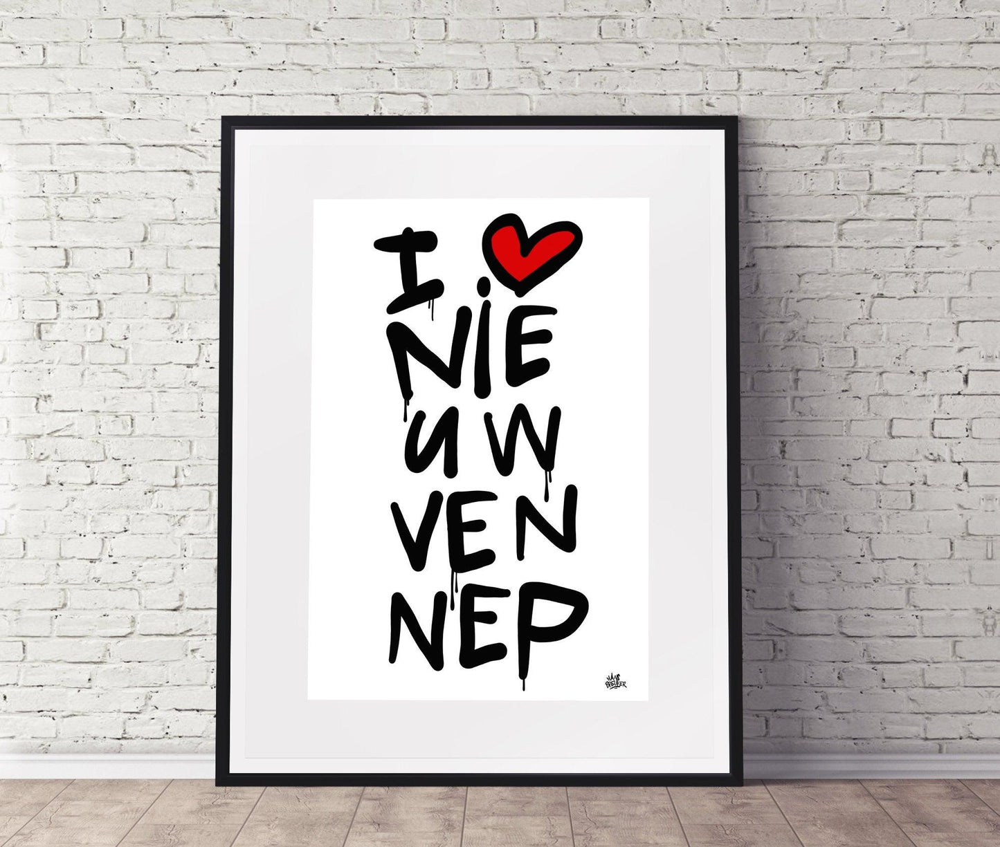 Poster Nieuw-Vennep - Hans Breuker