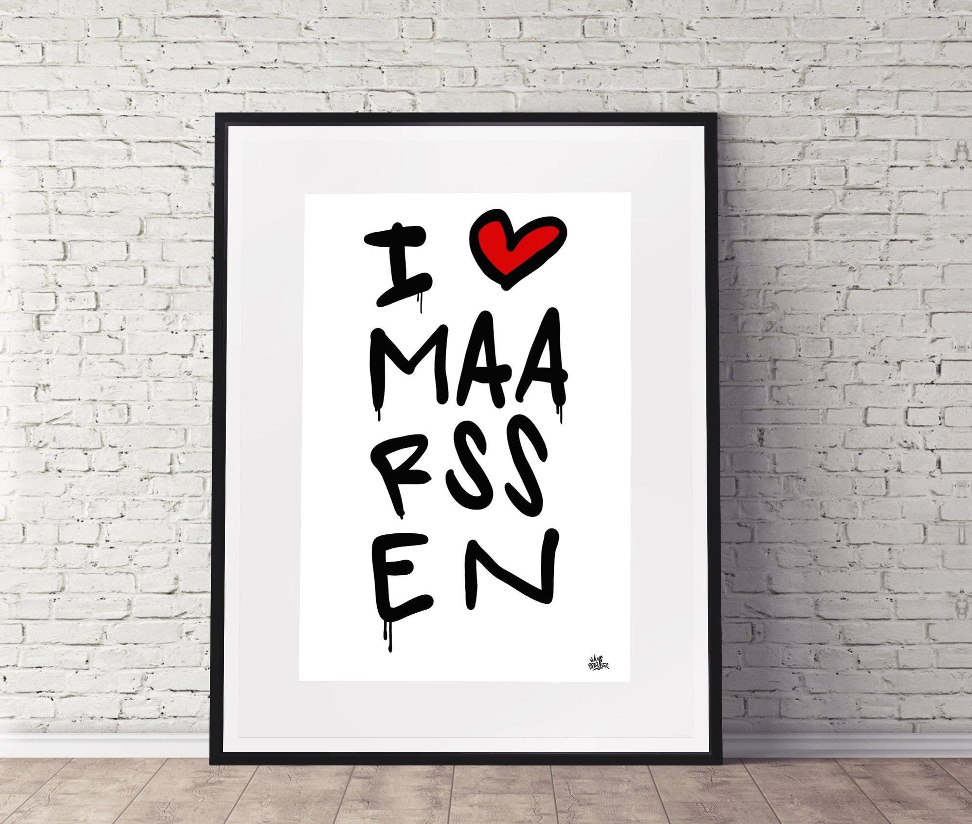 Poster Maarssen - Hans Breuker