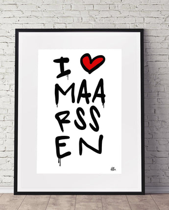 Poster Maarssen - Hans Breuker