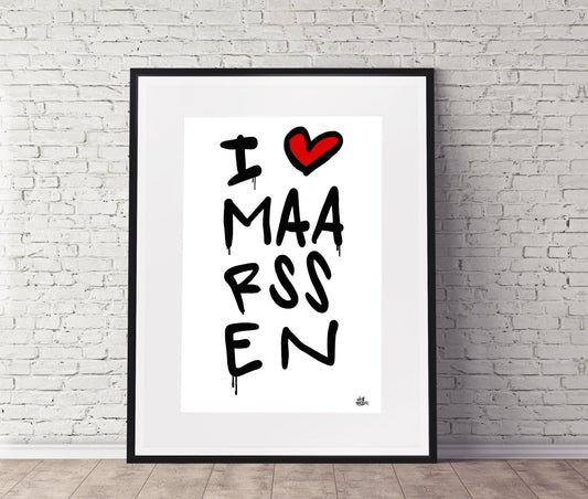 Poster Maarssen - Hans Breuker