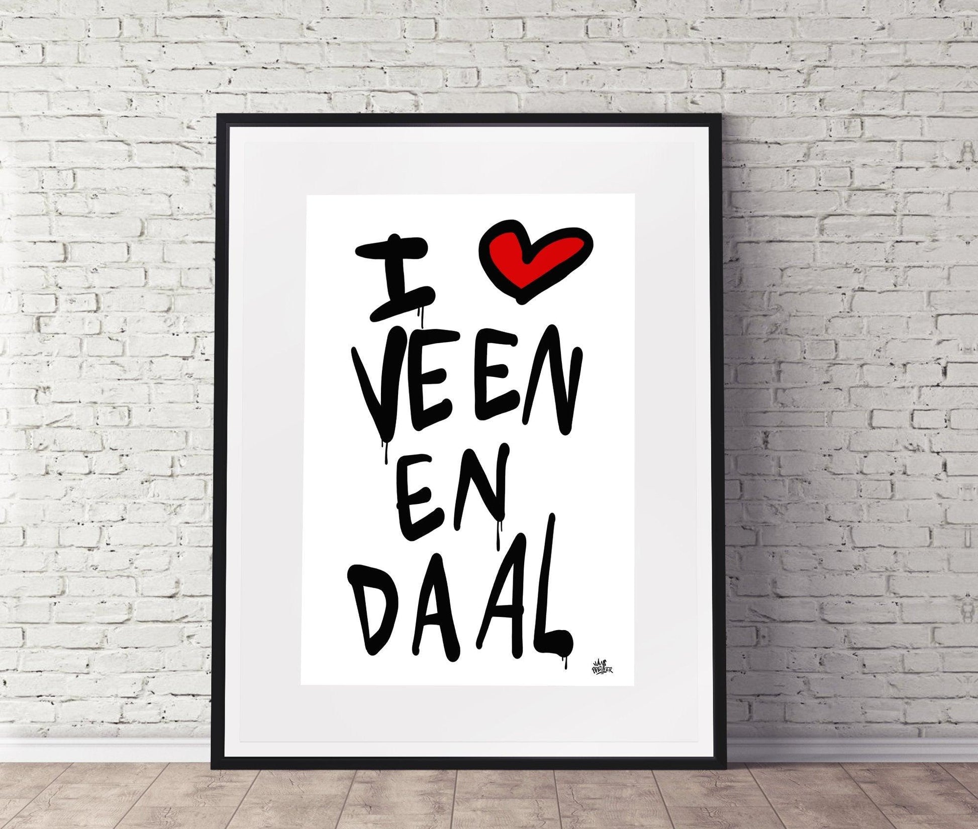 Poster Veenendaal - Hans Breuker