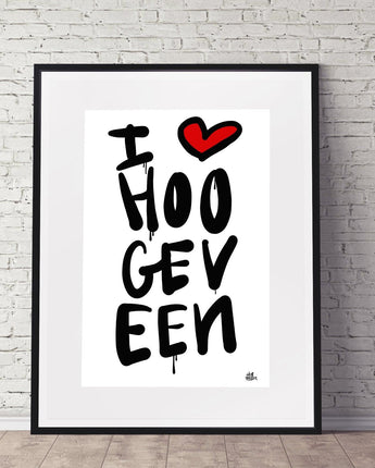 Poster Hoogeveen - Hans Breuker