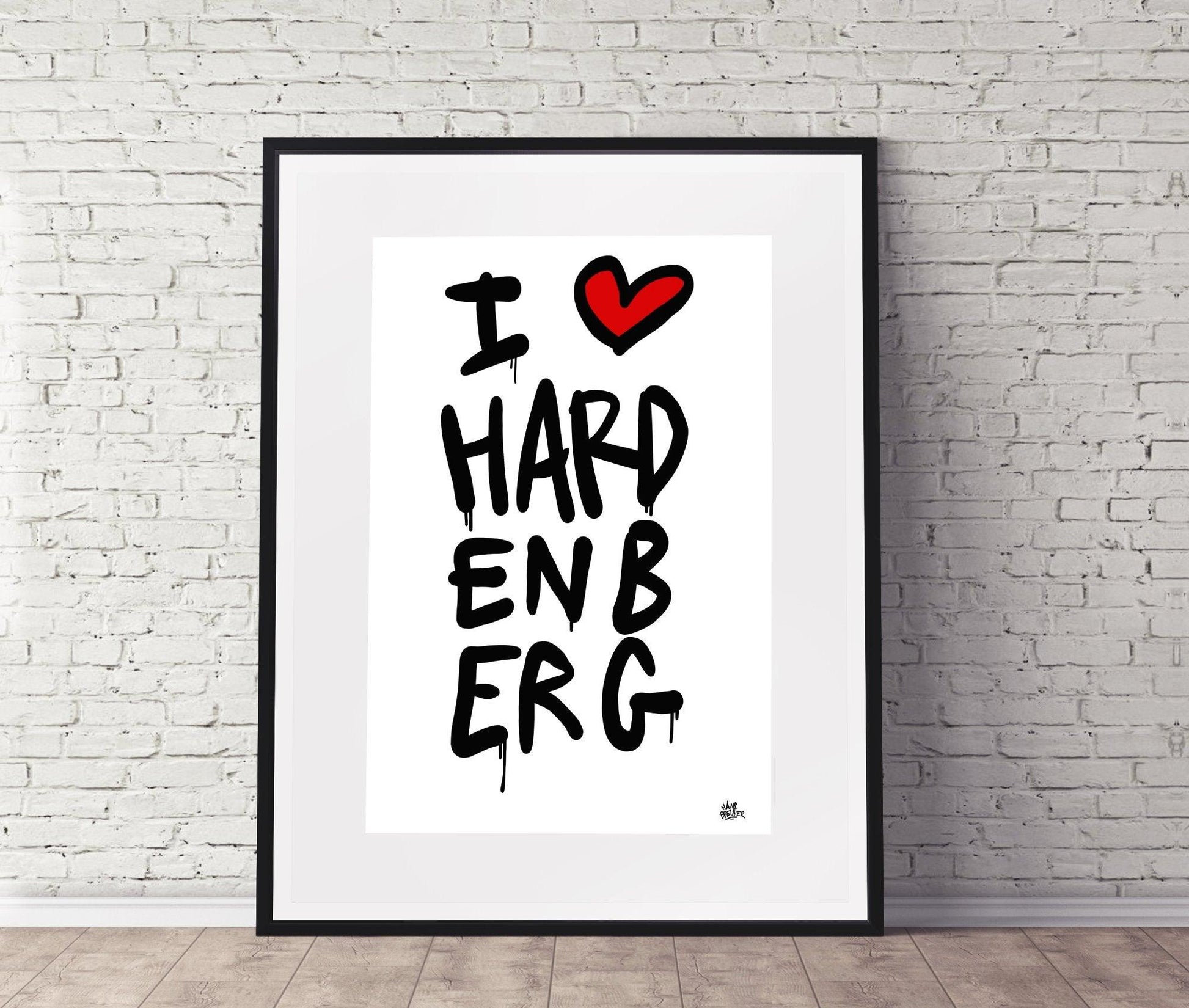 Poster Hardenberg - Hans Breuker