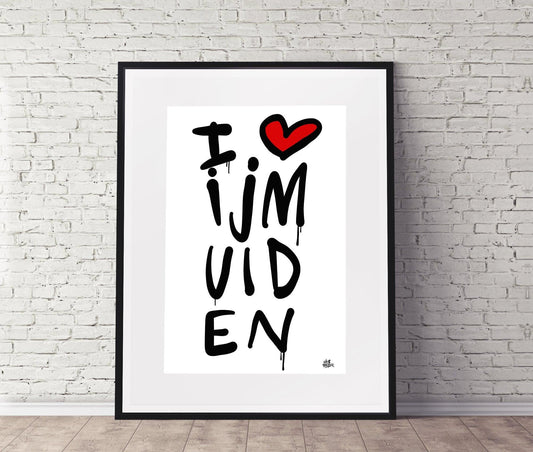 Poster Ijmuiden - Hans Breuker