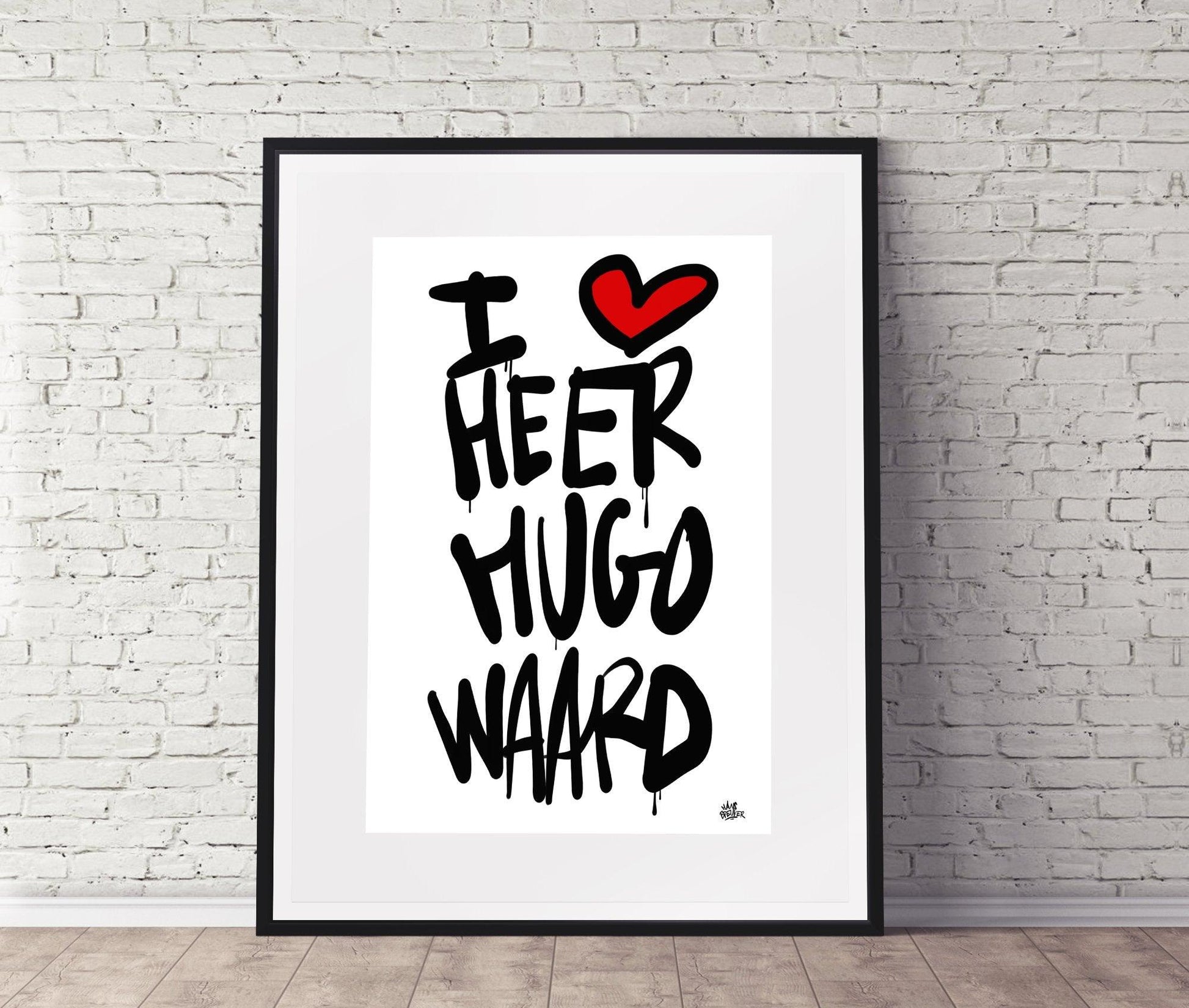 Poster Heerhugowaard - Hans Breuker